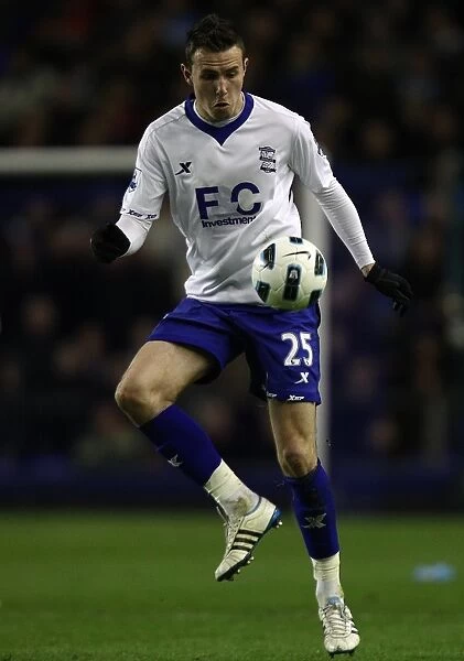 Jordan Mutch in Action: Birmingham City vs. Everton, Barclays Premier League (09-03-2011, Goodison Park)