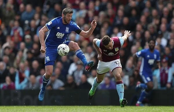 Jutkiewicz vs. Chester: Intense Rivalry in Aston Villa vs. Birmingham City Championship Clash