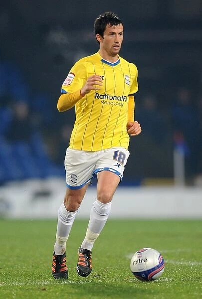 Keith Fahey in Action: Birmingham City vs. Crystal Palace, Npower Championship (2011)