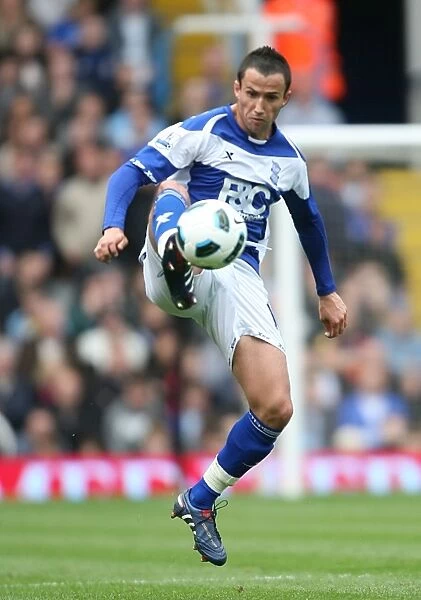 Keith Fahey in Action: Birmingham City vs. Everton (Premier League, 02-10-2010)
