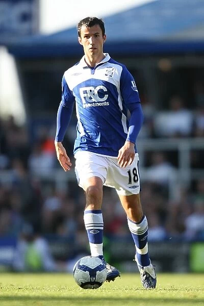 Keith Fahey in Action: Birmingham City vs. Bolton Wanderers, Barclays Premier League (September 26, 2009)