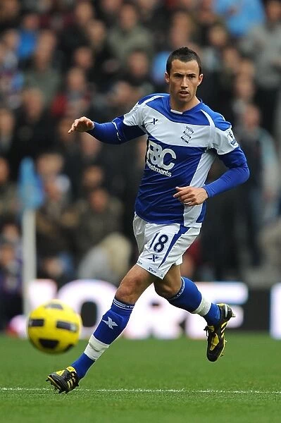 Keith Fahey: Birmingham City Star in Aston Villa vs. Birmingham City, Barclays Premier League (31-10-2010)