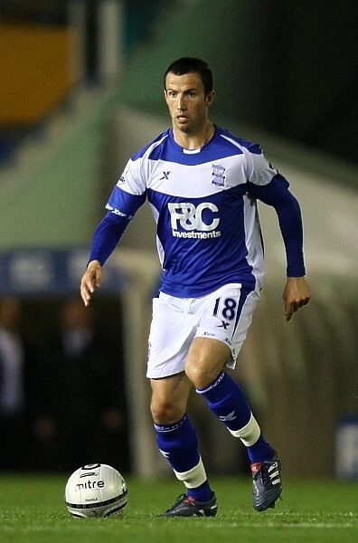 Keith Fahey's Euphoric Moment: Birmingham City's Historic Carling Cup Upset Against Milton Keynes Dons (September 21, 2010)