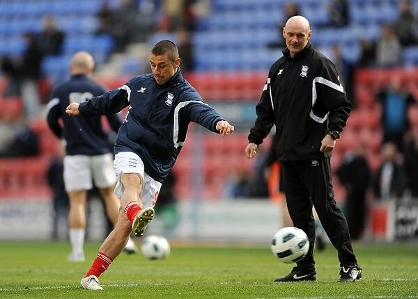 Kevin Phillips in Action: Birmingham City vs. Wigan Athletic, Barclays Premier League (17-03-2011, DW Stadium)