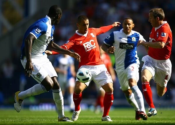 Kevin Phillips in Action: Birmingham City vs. Blackburn Rovers, April 9, 2011 (Ewood Park)