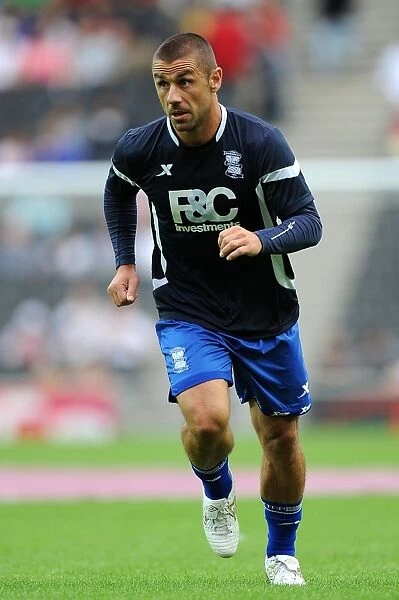 Kevin Phillips Leads Birmingham City in Pre-Season Match against Milton Keynes Dons (03-08-2010)