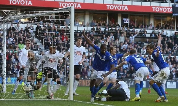 Last-Minute Thriller: Clayton Donaldson Scores Dramatic Equalizer for Birmingham City vs. Derby County (Sky Bet Championship)