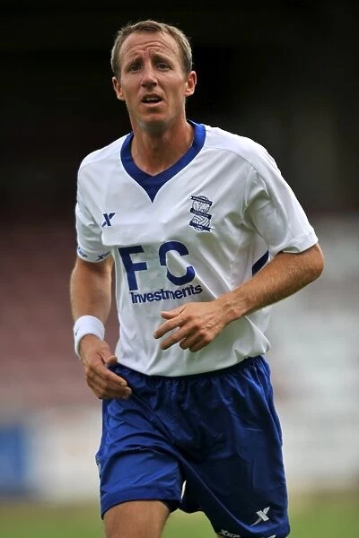 Lee Bowyer Leads Birmingham City in Pre-Season Friendly Against Northampton Town at Sixfields Stadium (August 1, 2010)