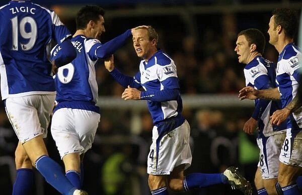 Lee Bowyer Scores First Goal for Birmingham City in Carling Cup Semi-Final Against West Ham United
