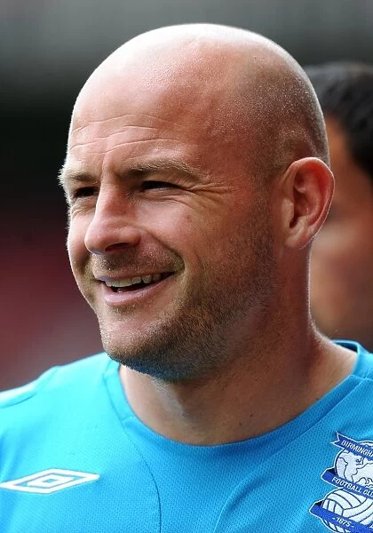 Lee Carsley at Old Trafford: Birmingham City vs Manchester United, August 16, 2009 - Barclays Premier League