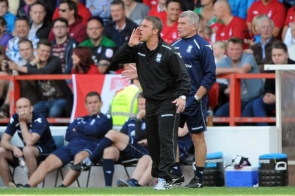 Lee Clark and Birmingham City Face Nottingham Forest in Championship Showdown at City Ground (15-09-2012)