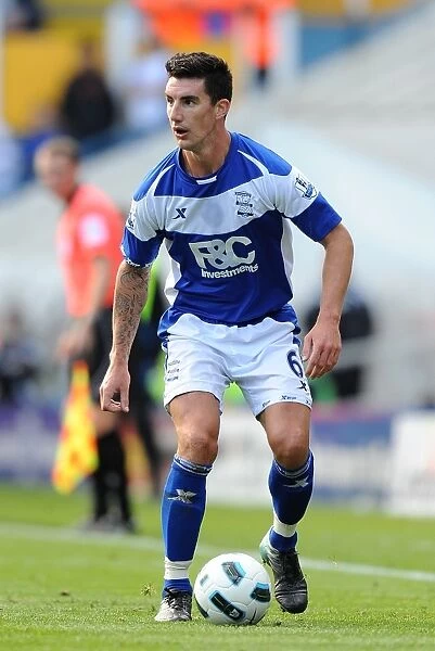 Liam Ridgewell: In Action for Birmingham City Against Wigan Athletic - Barclays Premier League (September 25, 2010, St. Andrew's)