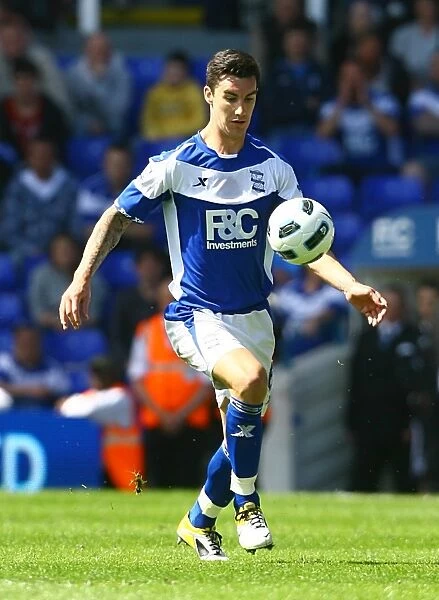 Liam Ridgewell: Birmingham City vs. Wolverhampton Wanderers, Barclays Premier League (01-05-2011, St. Andrew's)