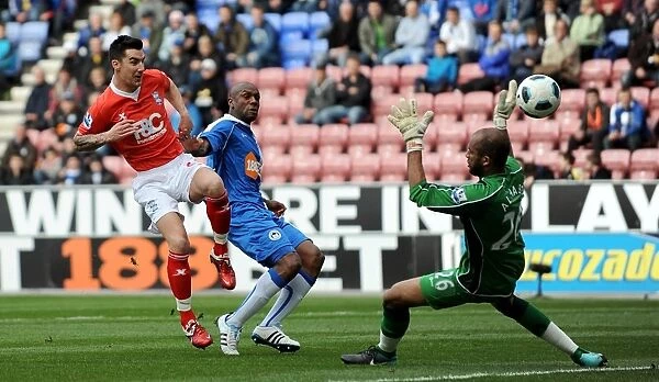 Liam Ridgewell's Historic Goal: Birmingham City Stuns Wigan Athletic in Premier League (19-03-2011)