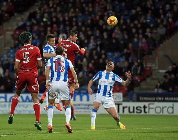 Lukas Jutkiewicz Scores First Goal for Birmingham City against Huddersfield Town in Sky Bet Championship