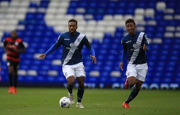 Maghoma and Gray in Action: Birmingham City vs Queens Park Rangers (Sky Bet Championship)