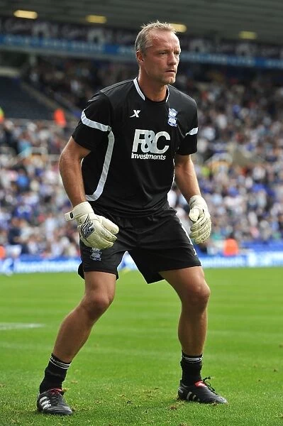 Maik Taylor in Action: Birmingham City Goalkeeper vs. Blackburn Rovers (21-08-2010, St. Andrew's)