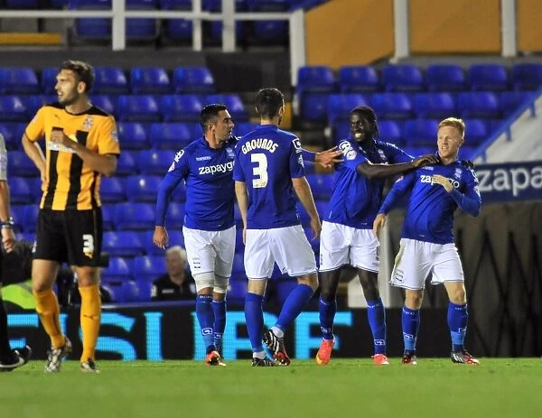 Mark Duffy's Hat-trick: Birmingham City's Triumph over Cambridge United in Capital One Cup Round One (St. Andrew's)