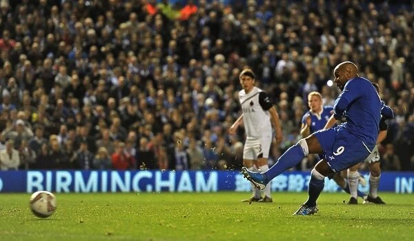 Marlon King Scores Birmingham City's Second Goal in UEFA Europa League Against Club Brugge (November 3, 2011)