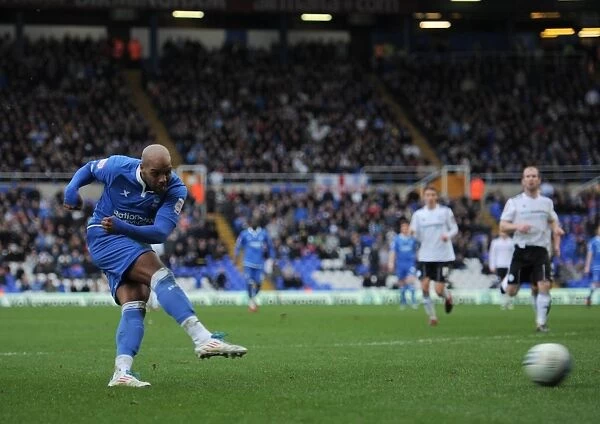 Marlon King Scores the Dramatic Winning Goal: Birmingham City vs. Derby County (Npower Championship, 03-03-2012)