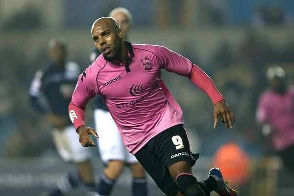 Marlon King Scores First Goal: Birmingham City Takes the Lead in Npower Championship Clash vs. Millwall (October 2012)