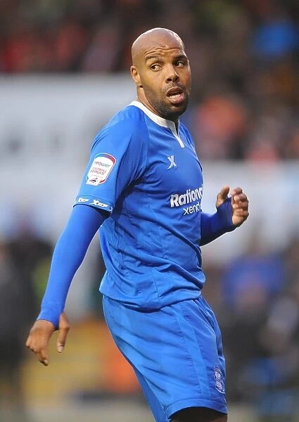Marlon King Scores the Game-Winning Goal for Birmingham City against Blackpool at Bloomfield Road (Npower Championship, 2011)