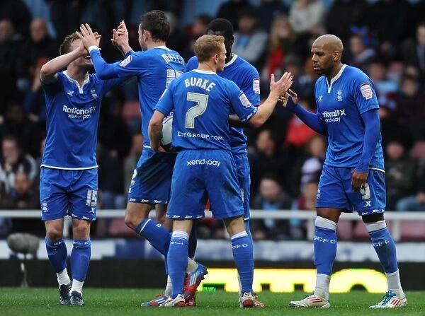 Marlon King's Double: Birmingham City's Championship Win Against West Ham United (09-04-2012)