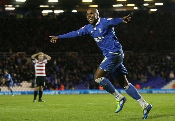 Marlon King's Dramatic Winning Goal: Birmingham City Triumphs Over Doncaster Rovers (10-12-2011)