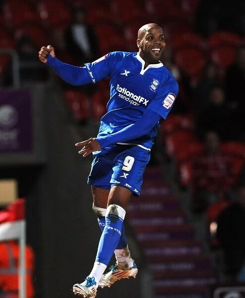 Marlon King's Hat-Trick: Birmingham City's Triumph over Doncaster Rovers in the Championship (30-03-2012)
