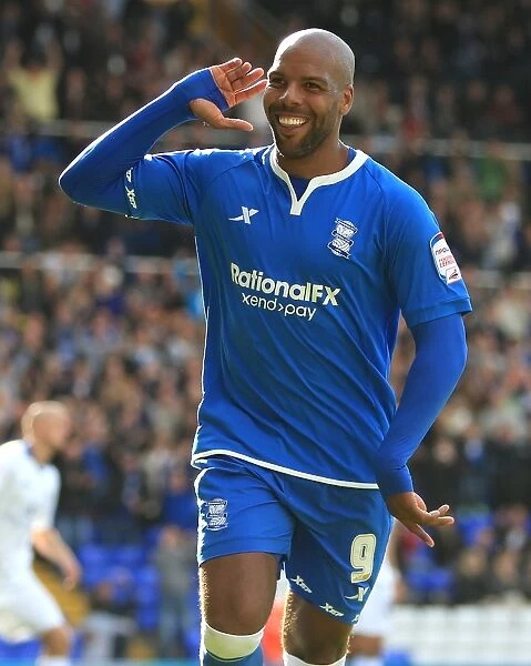 Marlon King's Striking Moment: Birmingham City's Championship Victory Over Leicester City (October 16, 2011)