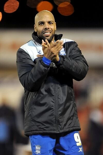 Marlon King's Triumphant Moment: Birmingham City's Championship Victory at Oakwell Stadium Against Barnsley