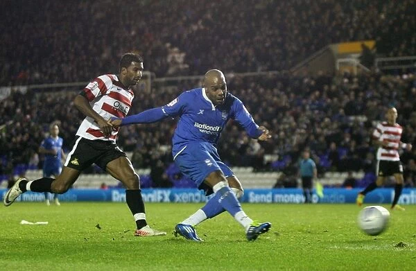 Marlon King's Winning Goal: Birmingham City FC Triumphs Over Doncaster Rovers (10-12-2011)
