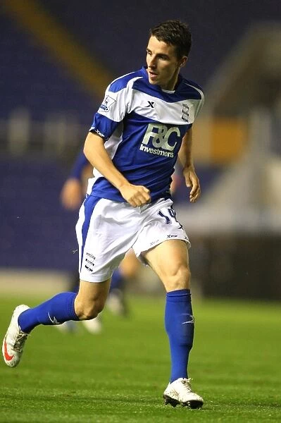 Matt Derbyshire Scores the Thrilling Winner for Birmingham City against Rochdale in Carling Cup Second Round at St. Andrew's