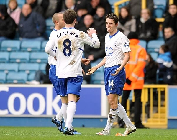 Matt Derbyshire's Double Strike: Birmingham City's FA Cup Triumph Over Millwall (08-01-2011)
