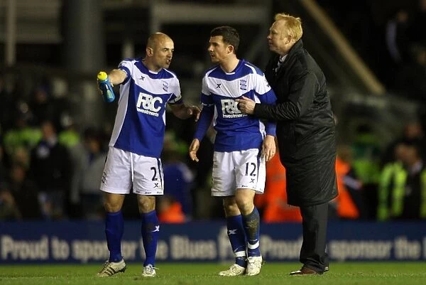 McLeish and Carr Strategize: Birmingham City FC's Extra-Time Carling Cup Semi-Final Showdown vs West Ham United