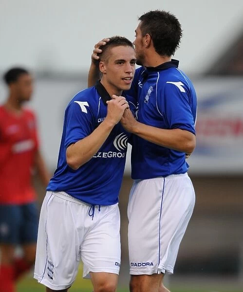 Mitchel Hancox and Darren Ambrose: Birmingham City's Unforgettable Goal Celebration vs Shrewsbury Town