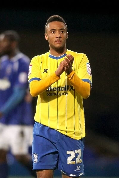 Nathan Redmond Scores the Game-Winning Goal for Birmingham City against Ipswich Town at Portman Road (April 17, 2012)