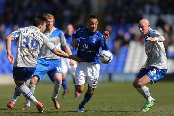 Nathan Redmond Scores Spectacular Goal Past Millwall Defenders in Birmingham City's Championship Victory