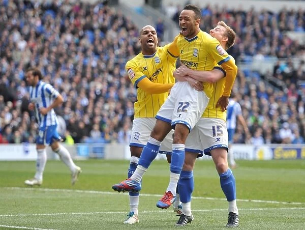 Nathan Redmond's Debut Goal: Birmingham City's Victory over Brighton & Hove Albion (April 21, 2012, AMEX Arena)