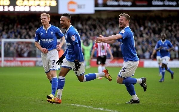Nathan Redmond's FA Cup Glory: Birmingham City's Star Forward Celebrates Opening Goal Against Sheffield United