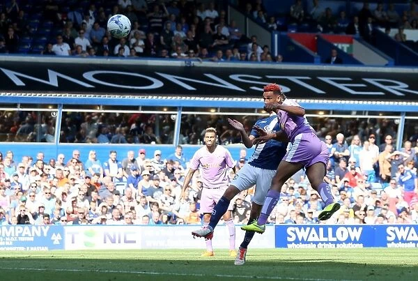 Nick Blackman Scores the Winning Goal for Reading Against Birmingham City in Sky Bet Championship Match at St. Andrew's