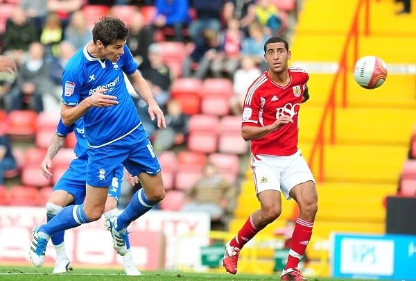 Nicola Zigic: Birmingham City's Star Striker in Npower Championship Clash vs. Bristol City (October 2011)