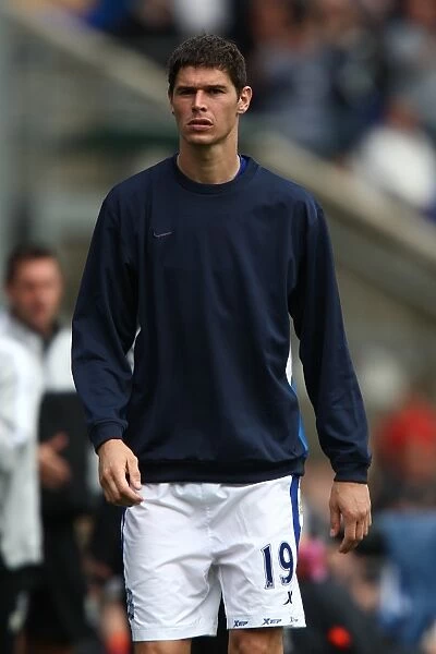 Nikola Zigic Scores the Opener for Birmingham City Against Blackburn Rovers in Premier League (2010)