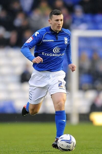 Paul Caddis in Action: Birmingham City vs Brighton and Hove Albion (Npower Championship, January 19, 2013)