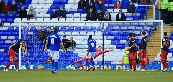 Paul Caddis Scores the First Goal for Birmingham City in Sky Bet Championship Match Against Reading