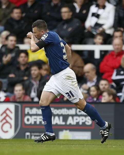 Paul Caddis Scores Penalty: Birmingham City's Second Goal against Fulham in Sky Bet Championship