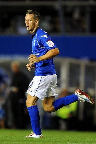 Peter Lovenkrands Scores the Winning Goal: Birmingham City vs Barnet in Capital One Cup Round 1 (2012)