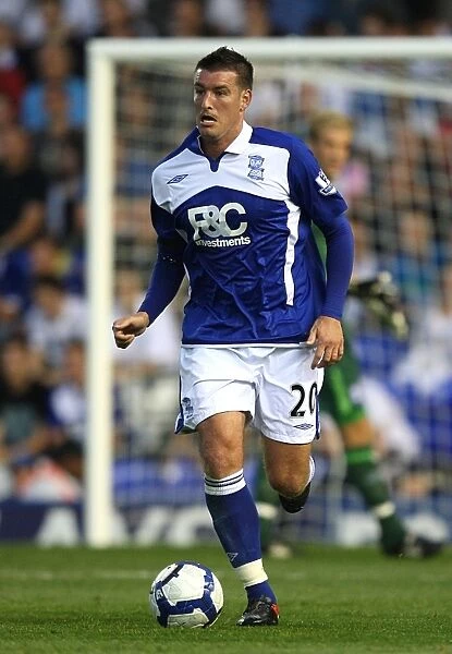 Queudrue in Action: Birmingham City vs Portsmouth, Barclays Premier League (19-08-2009)