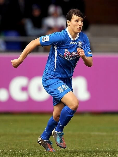 Rachel Williams in Action: Birmingham City FC vs. Lincoln City Ladies (FA Women's Super League, 2013)