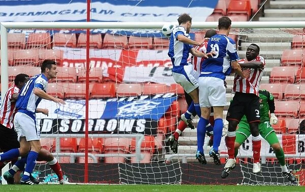 Roger Johnson's Assist: Liam Ridgewell Scores Birmingham City's Second Goal vs. Sunderland (August 14, 2010)